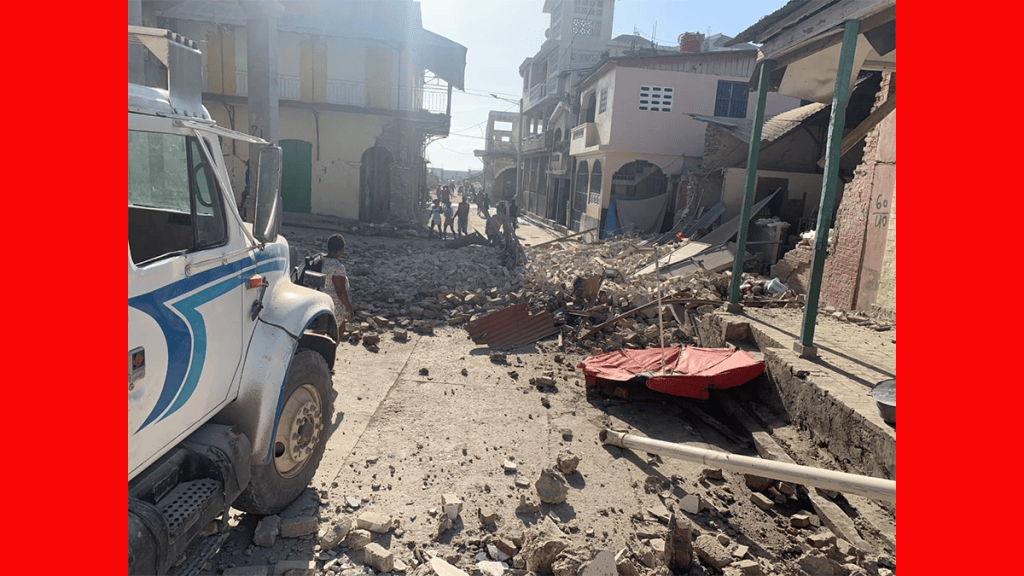 Terremoto de magnitud 7.2 estremece el sur de&nbsp;Haití