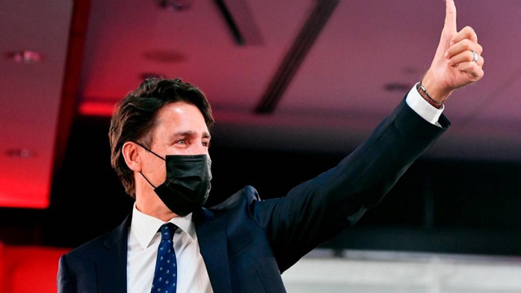 Justin Trudeau consigue tercer mandato pero no logra la mayoría parlamentaria en las elecciones generales en&nbsp;Canadá