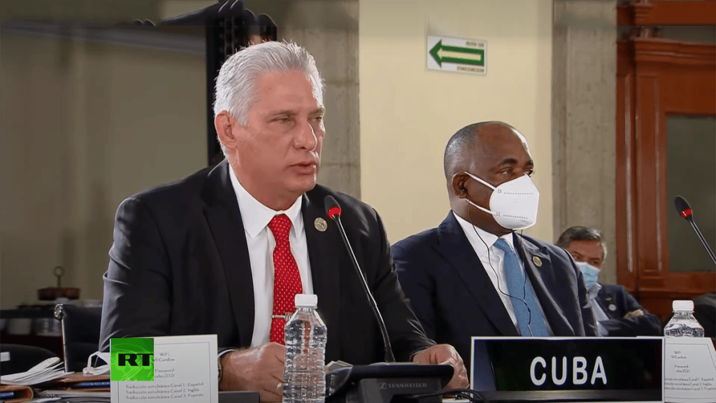 Presidente cubano: EE.UU. desarrolla «una política criminal e inmoral» en América&nbsp;Latina