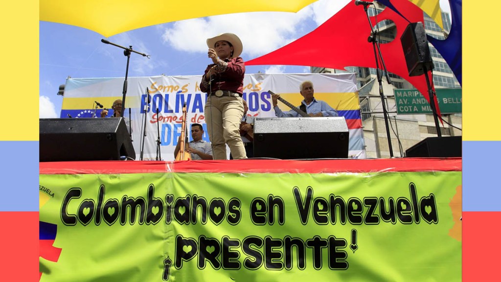 PRONUNCIAMIENTO DE COLOMBIANOS EN&nbsp;VENEZUELA