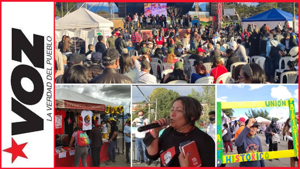 Ecos del Festival del Periódico VOZ en&nbsp;Bogotá