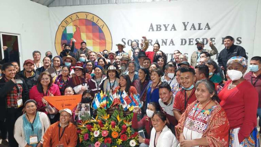 DECLARACIÓN del Encuentro Internacional Abya Yala Soberana desde los Movimientos&nbsp;Sociales