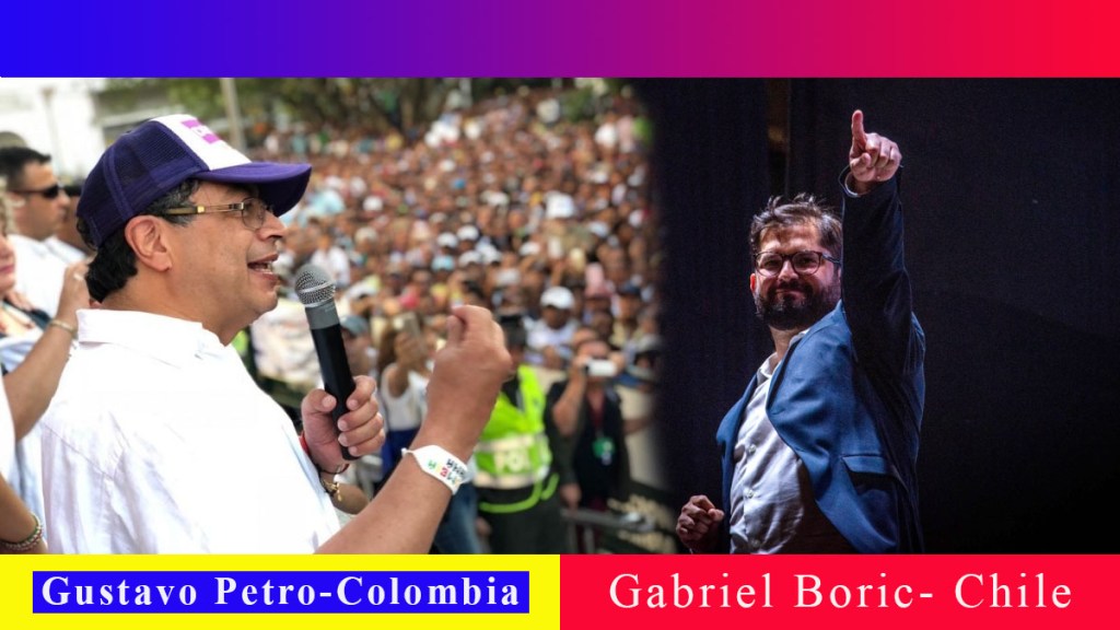 Chile con  Gabriel Boric y Colombia con Gustavo Petro avanzan por el camino del&nbsp;Cambio
