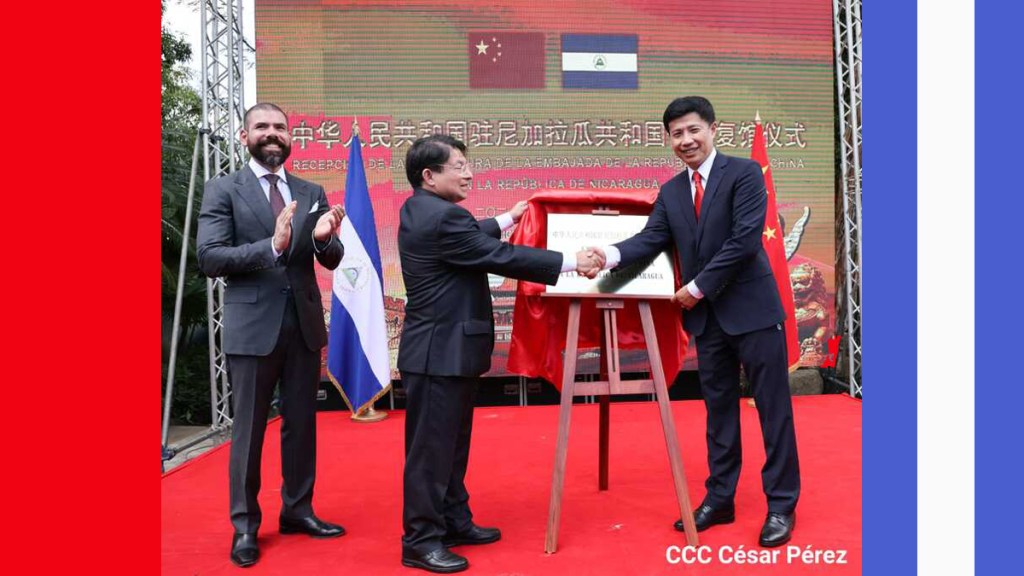 China reabre su sede diplomática en&nbsp;Managua