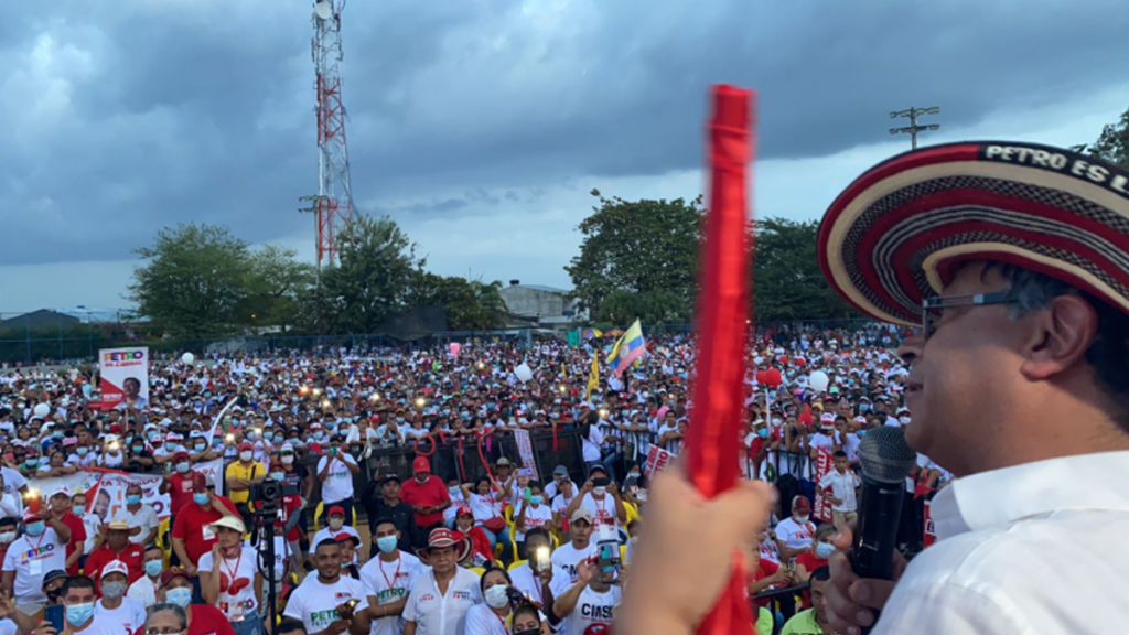Gustavo Petro en Montelibano, Córdoba, vibrante concurrencia.&nbsp;(+Video)