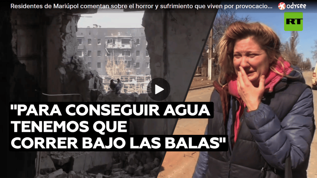 «Tanques ucranianos disparaban a los civiles»: Emergen testimonios de los sótanos de Mariúpol a medida que se retiran las tropas de&nbsp;Kiev