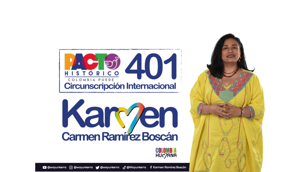 El Pacto Histórico le quitó la curul al uribismo en el exterior. Ganó Karmen Ramírez&nbsp;Boscán