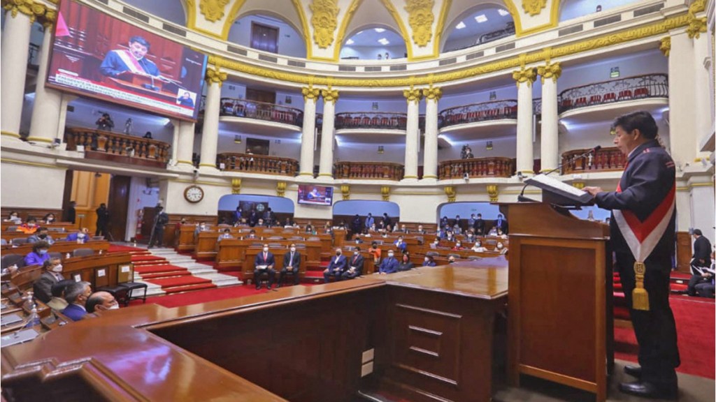 El Congreso de Perú rechaza el segundo intento de vacancia contra el presidente Pedro&nbsp;Castillo
