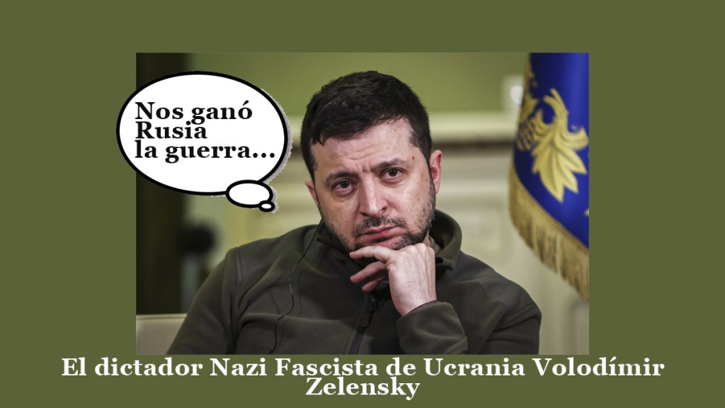 Dictador de Ucrania debe&nbsp;capitular.￼