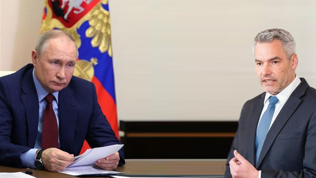 El canciller de Austria se reúne con Putin este lunes en Moscú a puerta&nbsp;cerrada