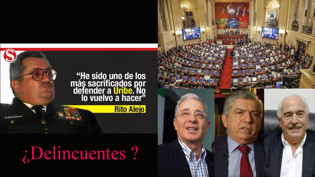 Los delincuentes en Colombia son los congresistas y los&nbsp;presidentes