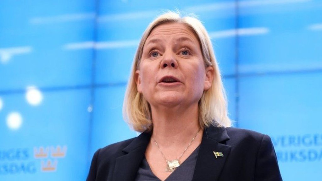 Magdalena Andersson rompe dos siglos de neutralidad&nbsp;sueca