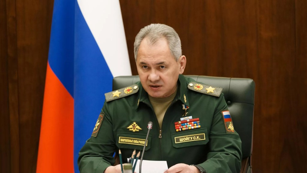 Shoigú anuncia la liberación de Sviatogorsk en&nbsp;Donetsk
