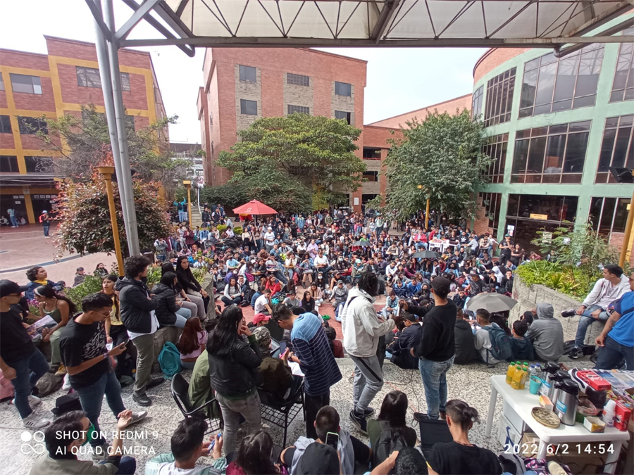 Nueva agresión del Esmad contra la protesta universitaria en&nbsp;Bogotá