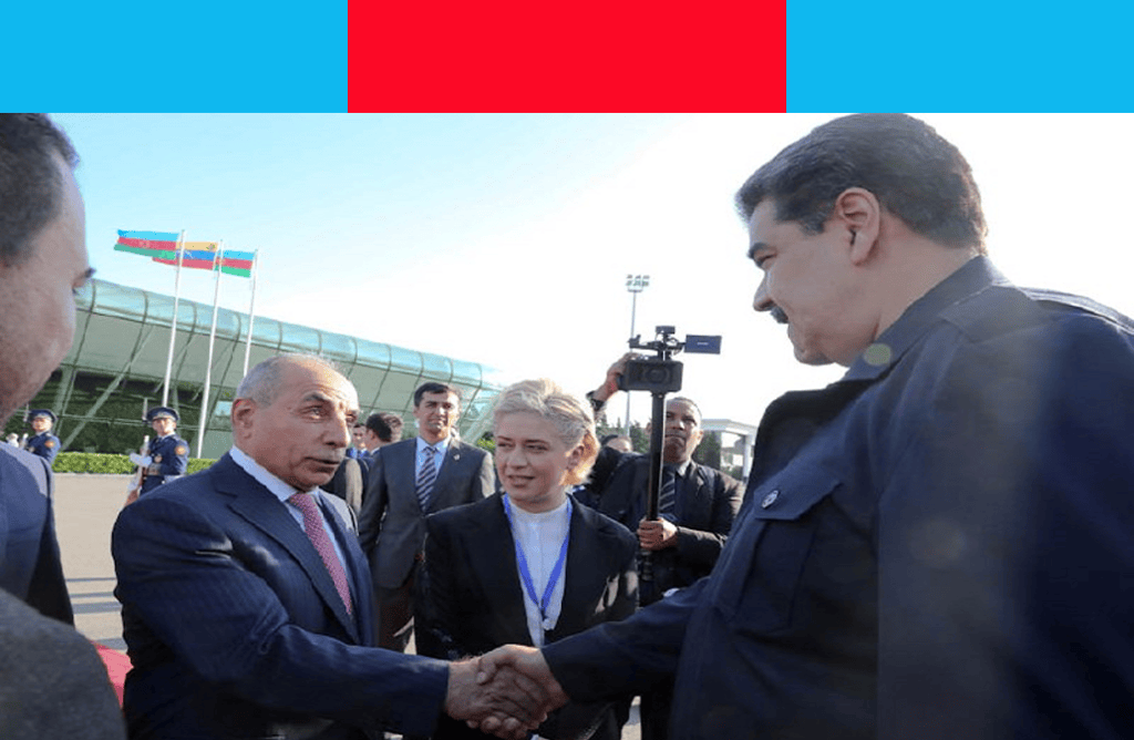 Maduro llega a Azerbaiyán, la sexta parada de su gira&nbsp;internacional