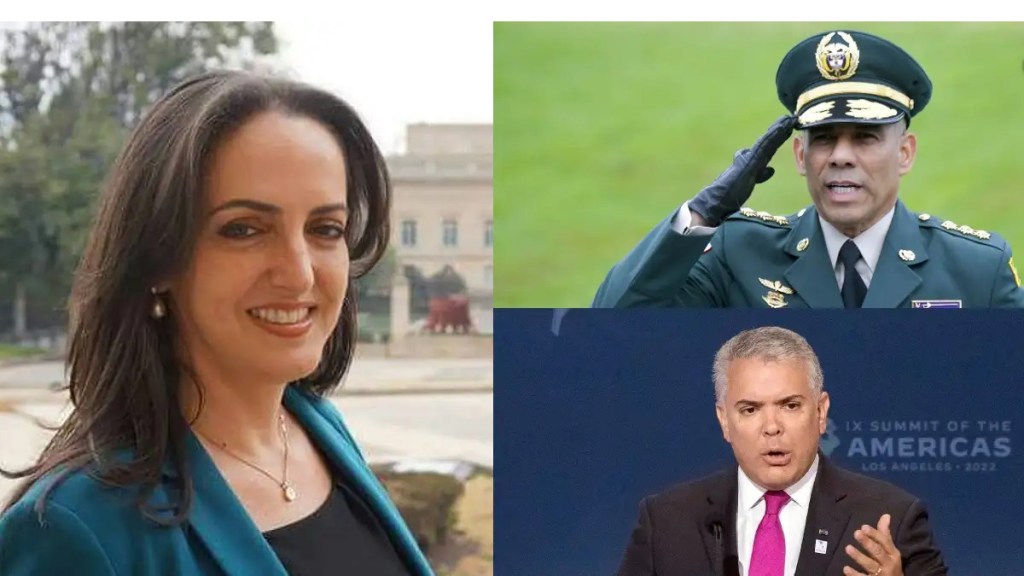 Revelan audios de María Fernanda Cabal insultando al presidente&nbsp;Duque
