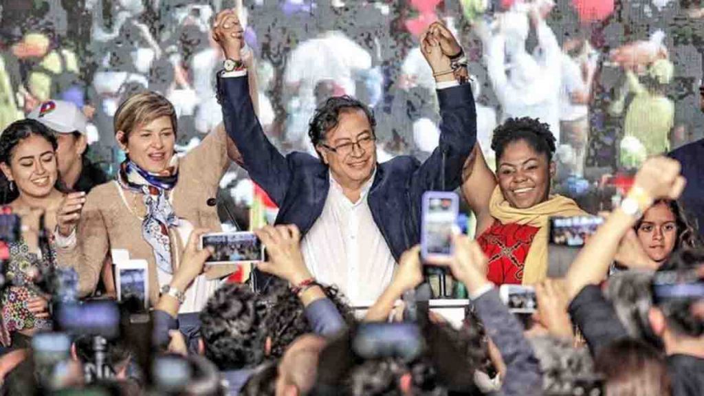 Maduro felicita a Gustavo Petro por triunfo electoral en&nbsp;Colombia