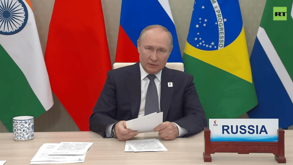Putin: El papel del BRICS es importante ahora para construir un mundo&nbsp;multipolar