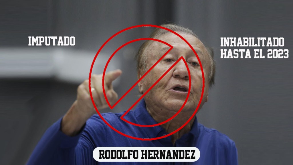 Vergüenza nacional. Candidato uribista imputado e&nbsp;inhabilitado.
