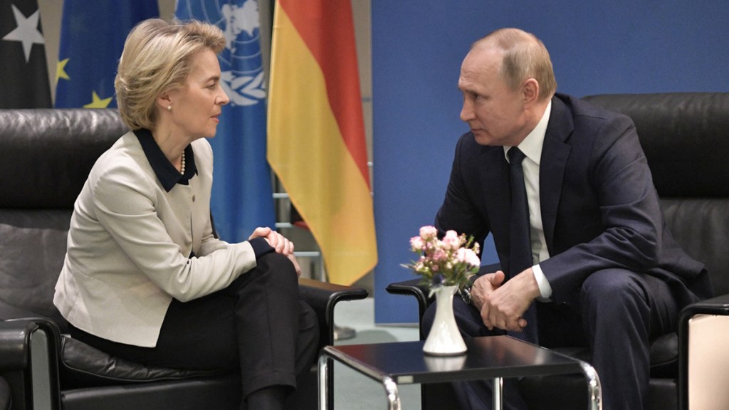 Presidenta de la Comisión Europea: «Es imposible para nosotros volver a tener unas relaciones normales con&nbsp;Putin»