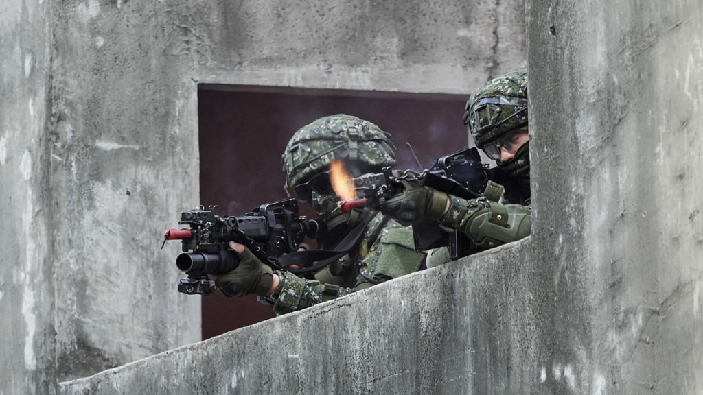 Taiwán inicia ejercicios militares con fuego real y participación de todos los cuerpos y ramas de sus Fuerzas&nbsp;Armadas