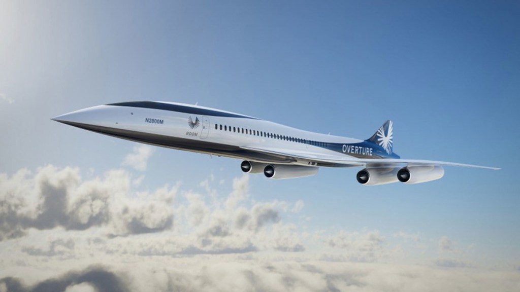 Así es el nuevo diseño del avión supersónico Overture, capaz de volar de Nueva York a Londres en 3,5&nbsp;horas