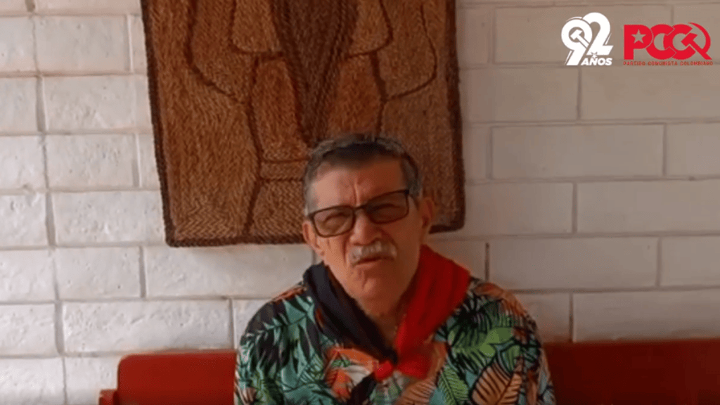 Saludo Sandinista al Partido Comunista&nbsp;Colombiano