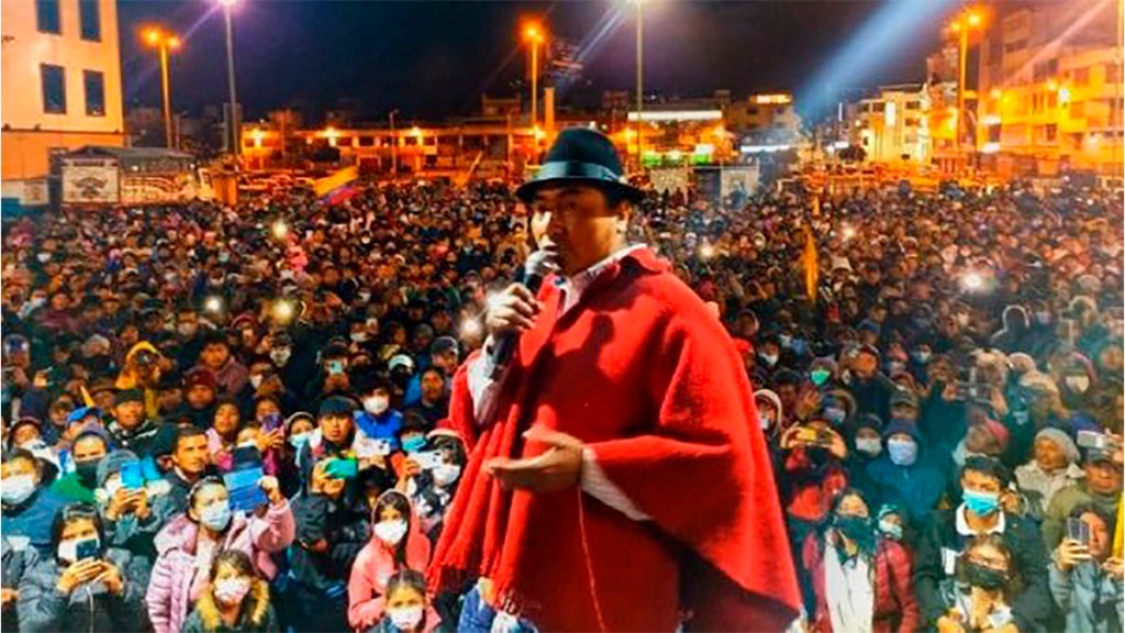 Movimiento indígena en Ecuador realizará plantón en respaldo a Leonidas&nbsp;Iza