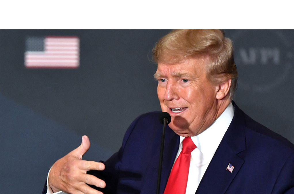 Trump dice que el Gobierno de Biden puso «de rodillas» a&nbsp;EE.UU.