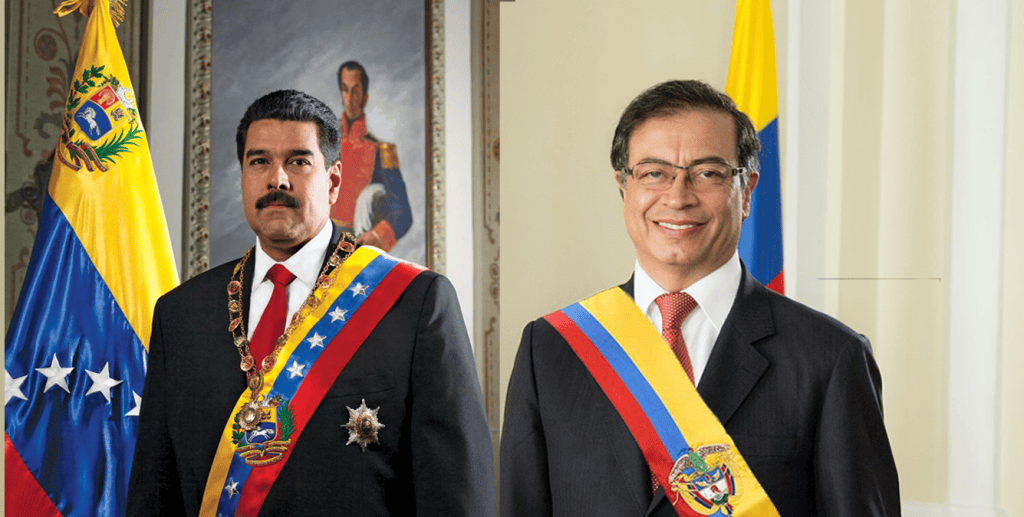 MADURO EN BOGOTA. PETRO INVITA. SE VOLTIO LA&nbsp;AREPA.