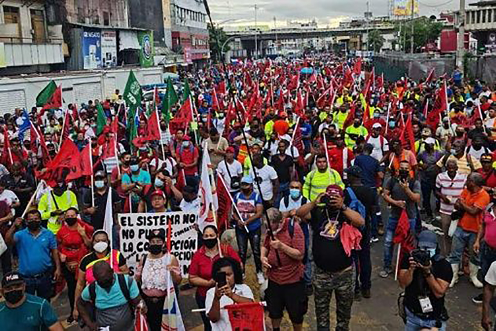 Gremios panameños extienden paro y exigen respuestas del Gobierno ante situación&nbsp;socia