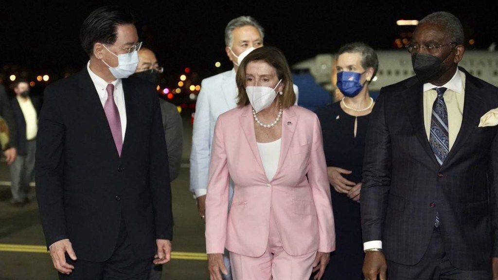 Nancy Pelosi aterriza en Taiwán pese a las protestas de&nbsp;Pekín