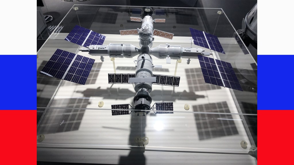 FOTO: Roscosmos presenta por primera vez la maqueta de la futura Estación Orbital&nbsp;Rusa