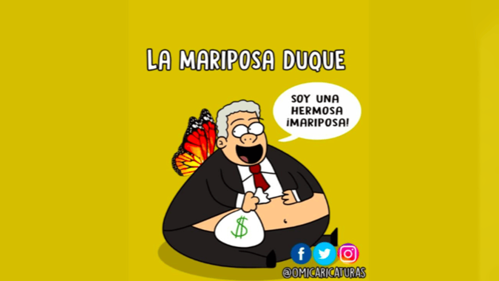 La pobre mariposa no tiene la&nbsp;culpa