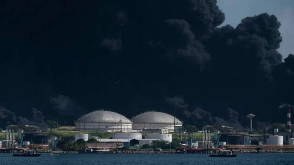 Las sanciones alimentan el fuego en la zona industrial de Matanzas,&nbsp;Cuba
