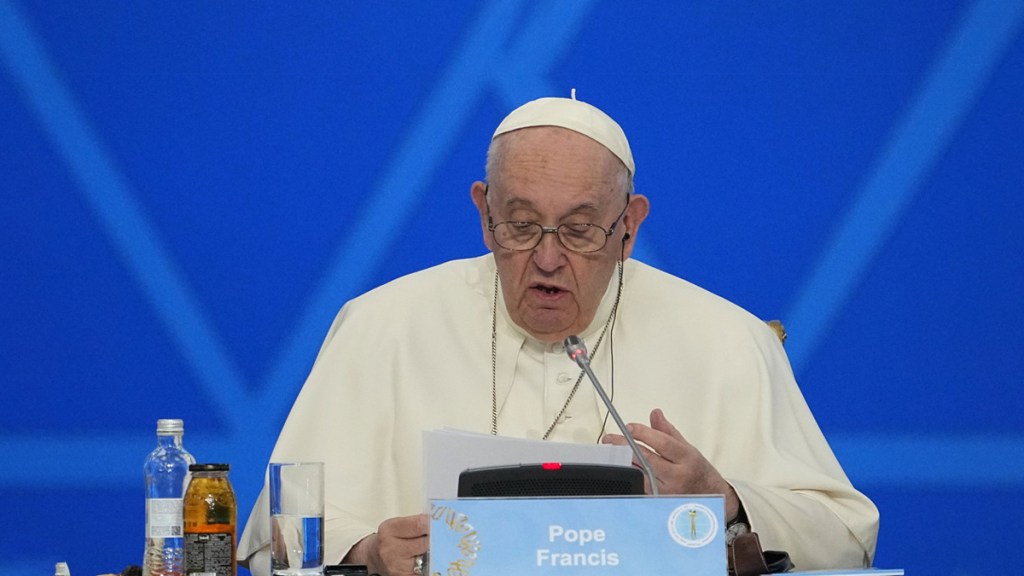 El papa Francisco advierte sobre los «caminos equivocados» de&nbsp;Occidente