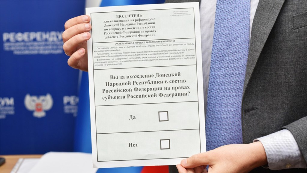 Comienzan los referéndums en las repúblicas del Donbass, Jersón y Zaporozhie para unirse a&nbsp;Rusia