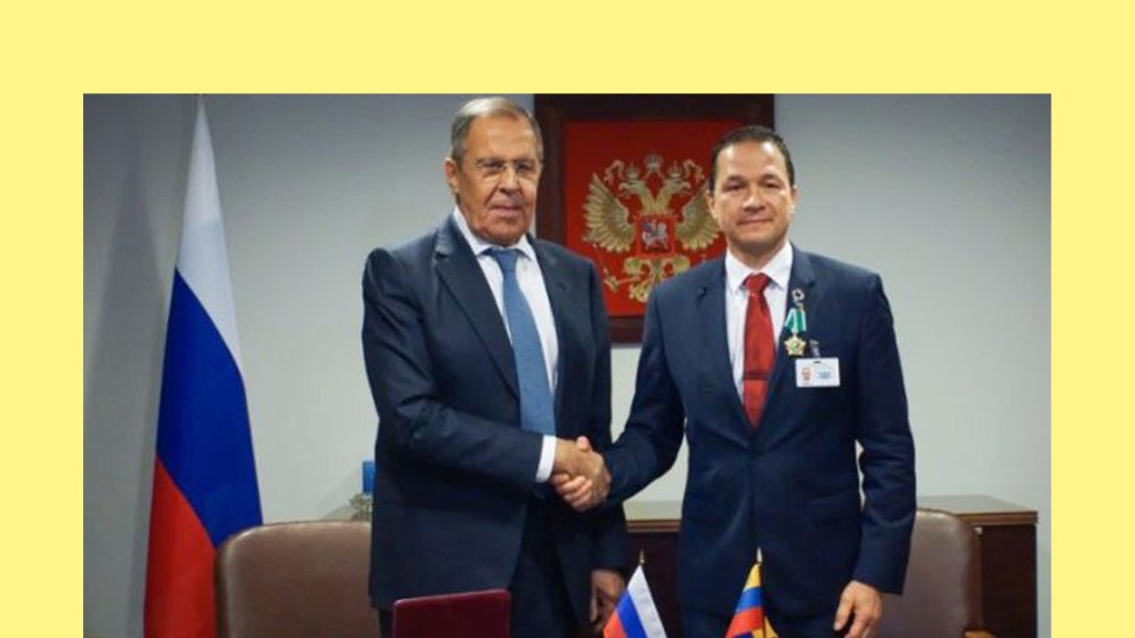 Rusia entrega Orden de la Amistad al canciller&nbsp;venezolano