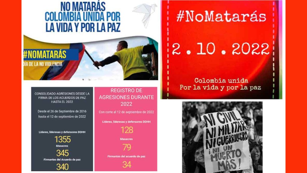 Convocan en Colombia a marcha contra la&nbsp;violencia