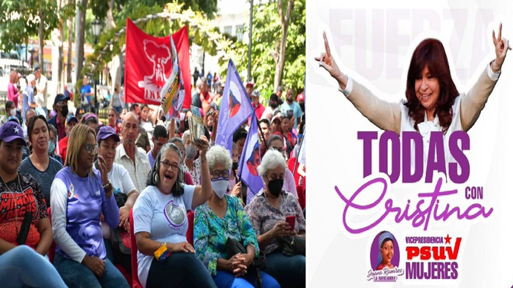 Mujeres venezolanas repudian magnicidio frustrado y destacan liderazgo de Cristina&nbsp;Fernández