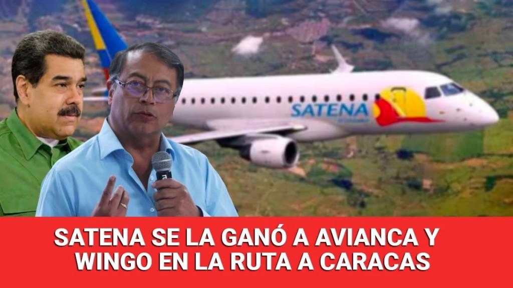 Satena, la aerolínea de los militares, la primera en aterrizar en&nbsp;Venezuela