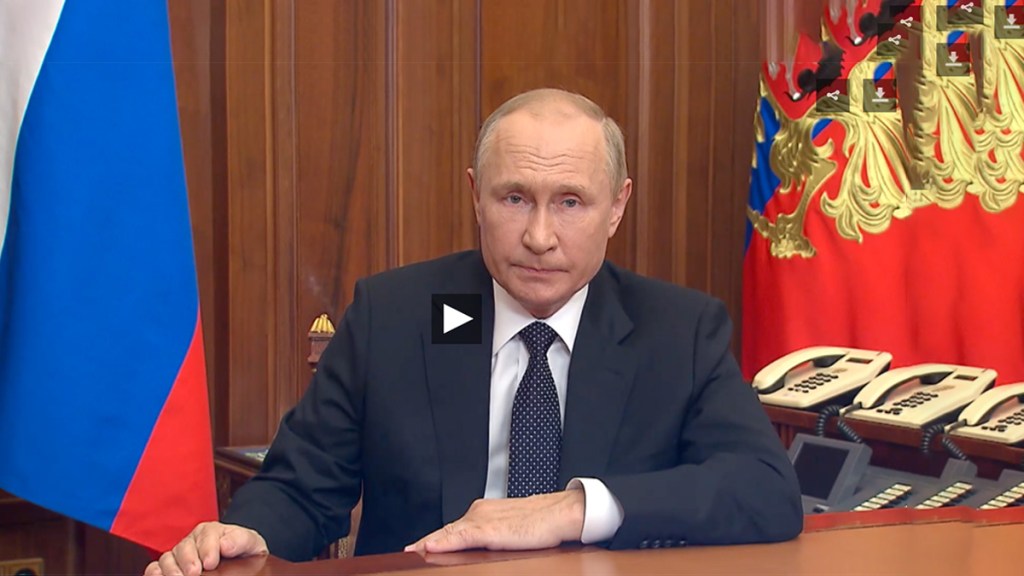 Putin decreta la movilización parcial en&nbsp;Rusia