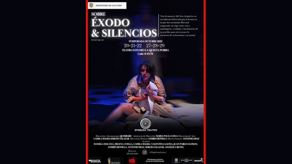 Epidemia Teatro presenta su obra «Sobre exodos y&nbsp;silencios»