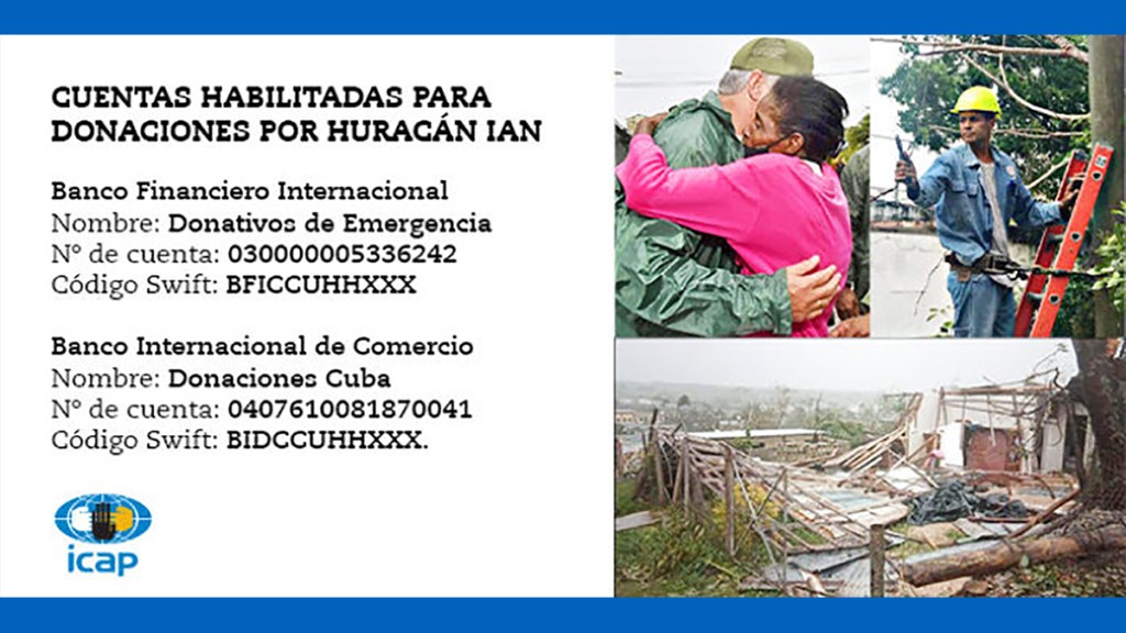 Mensaje del ICAP al Movimiento de Solidaridad con Cuba ante el embate del huracán&nbsp;Ian