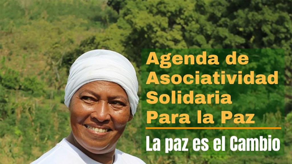 Lanzamiento en Bogotá de la Agenda de Asociatividad para la&nbsp;Paz