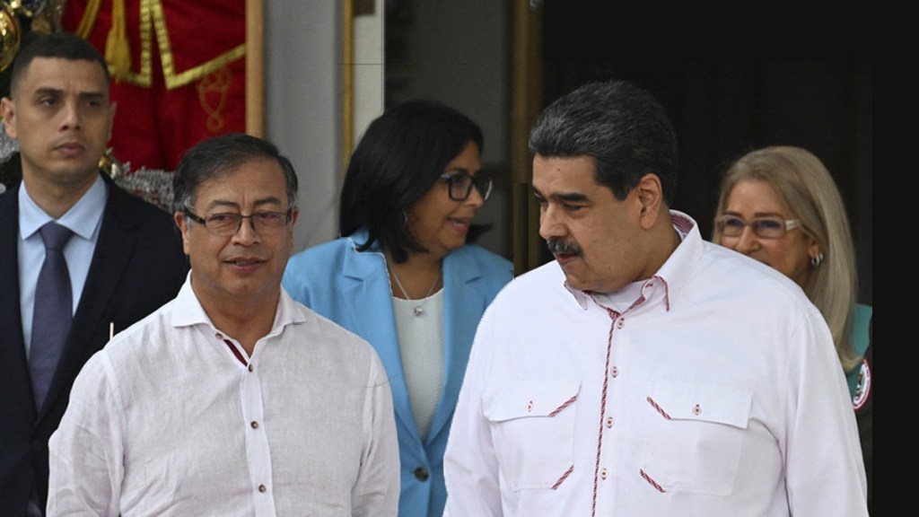 Petro llega a Venezuela para su primer encuentro oficial con&nbsp;Maduro