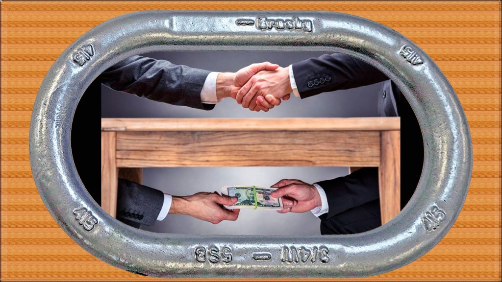 La cadena de la&nbsp;corrupción