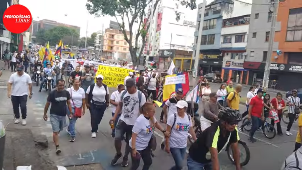 CALI Y EL VALLE, EN LAS CALLES CON EL PRESIDENTE PETRO&nbsp;(Video)
