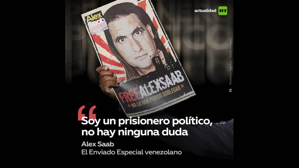 «Soy prisionero de una guerra no convencional»: revelan audio del diplomático venezolano Alex&nbsp;Saab