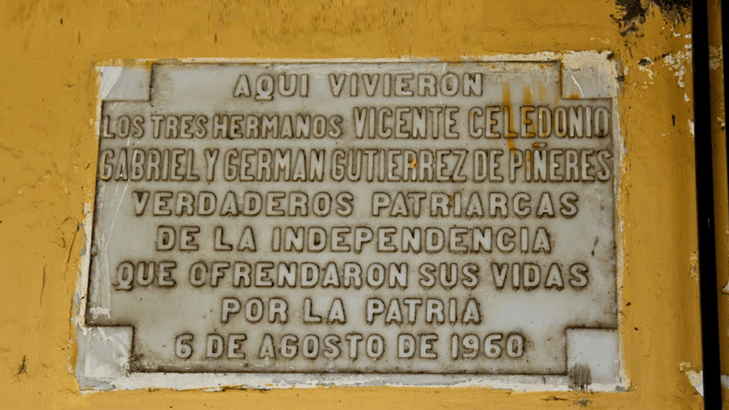 LOS GUTIÉRREZ DE PIÑERESen la Independencia de&nbsp;Mompox